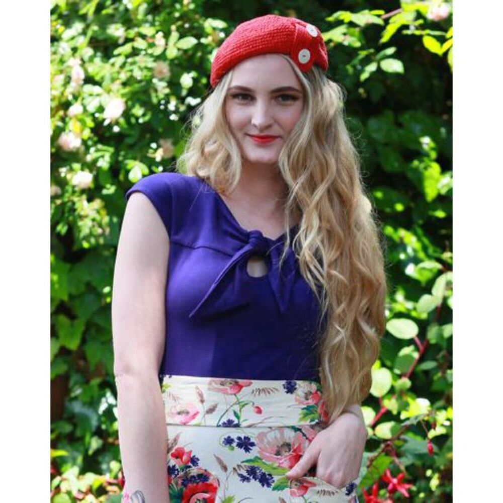 Effie's Heart The Song Blouse in Violeta L
